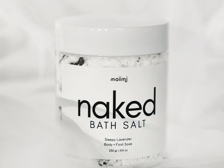 Naked Bath Salt: Sleepy Lavender, Rahasia Ampuh Hilangkan Pegal dan Bantu Relaksasi