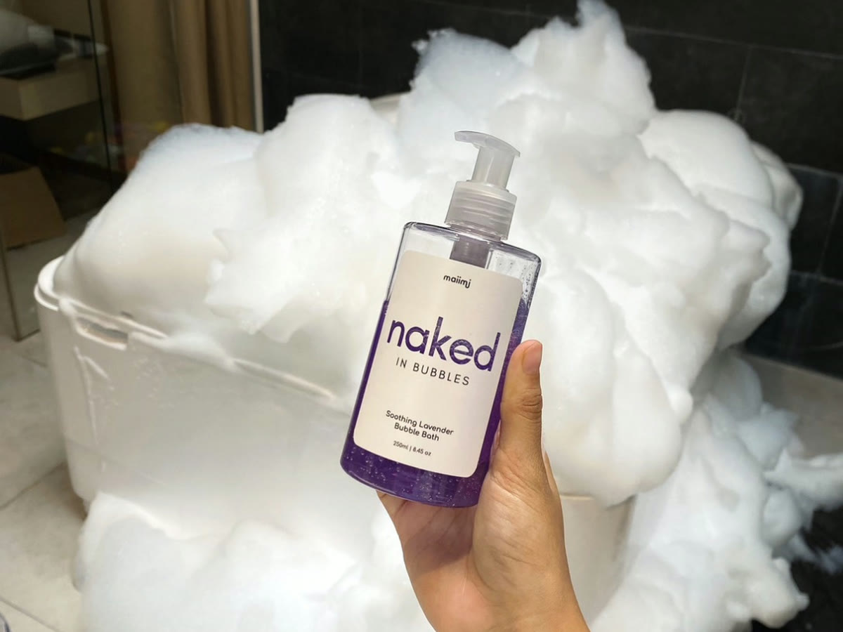 Naked in Bubbles Soothing Lavender Bubble Bath